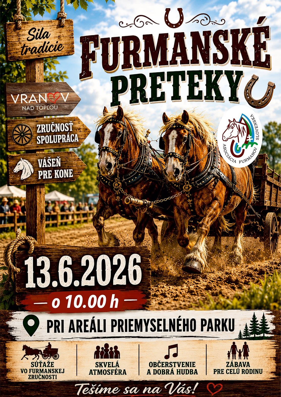 Furmansk� preteky 2026 Vranov nad Top�ou 