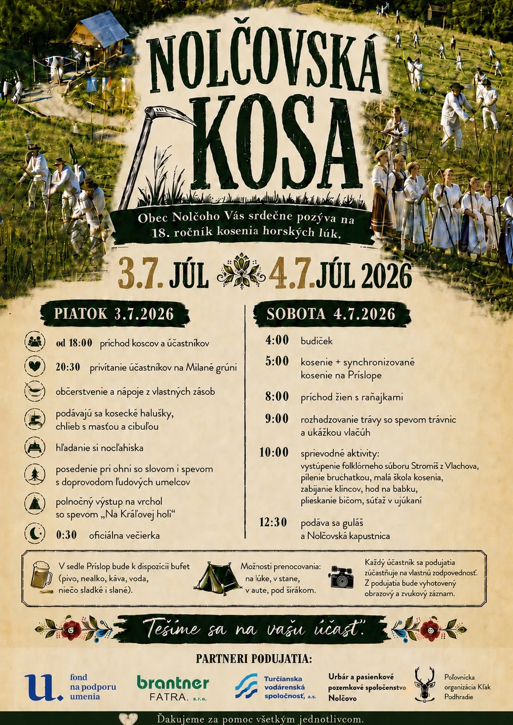 Nol�ovsk� kosa 2026 Nol�ovo - 8. ro�n�k