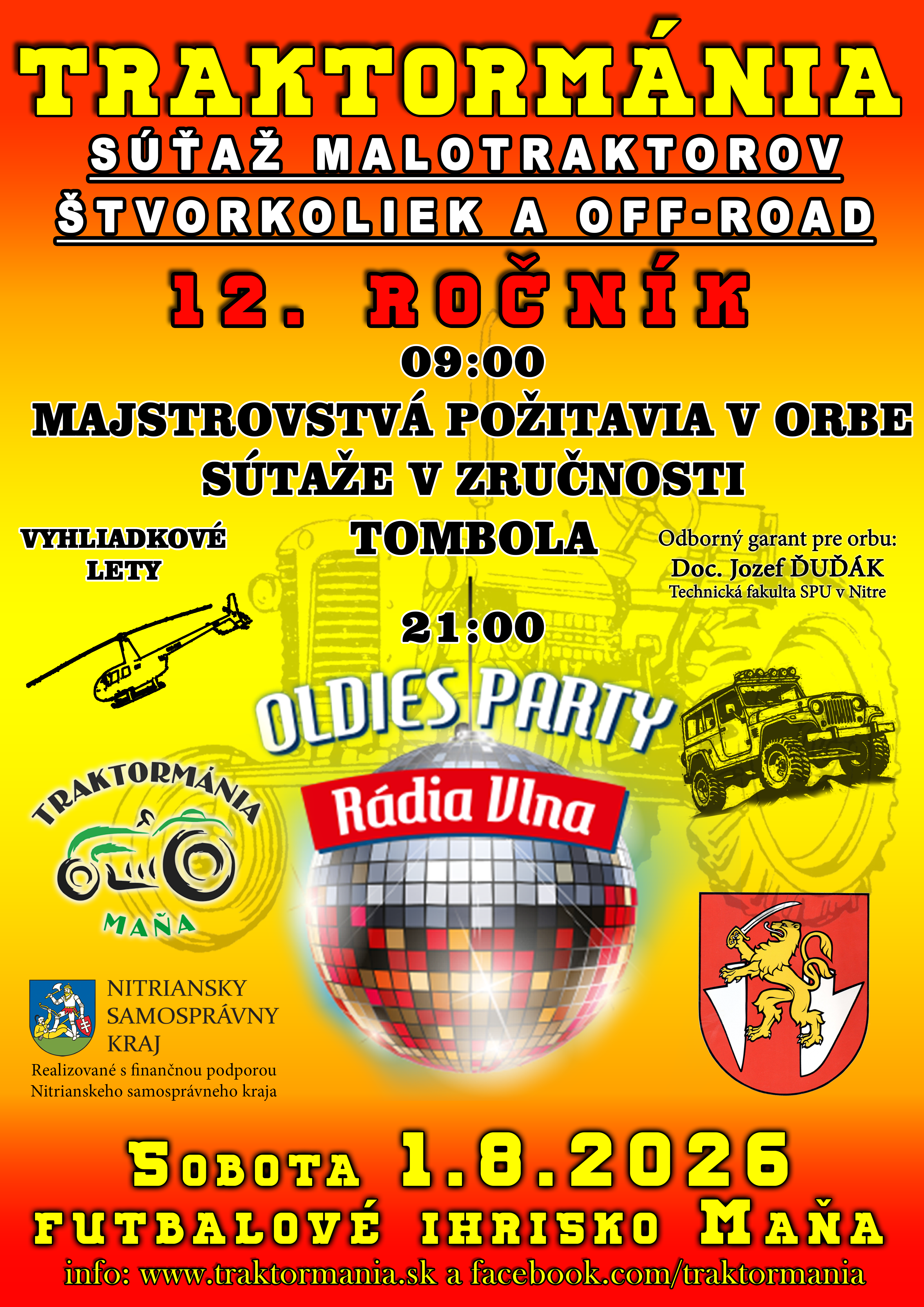 Traktorm�nia 2026 Ve�k� Ma�a - 12. ro�n�k