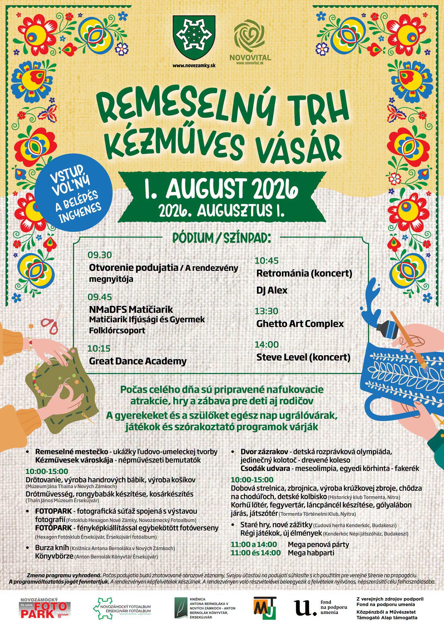 Remeseln� trh 2026 Nov� Z�mky 