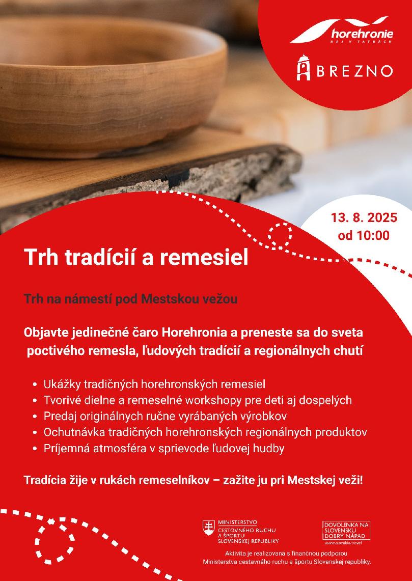 Trh trad�ci� a remesiel 2026 Brezno
