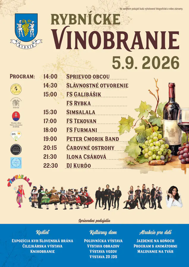 Rybn�cke vinobranie 2026 Rybn�k
