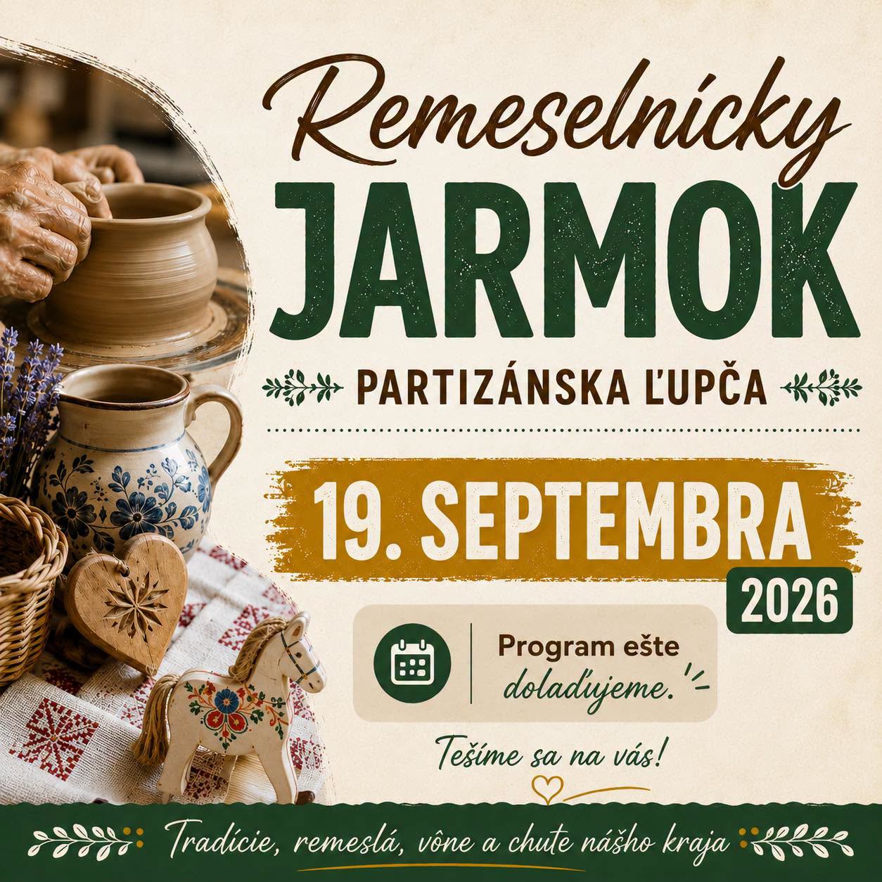 Remeseln�cky jarmok 2026 Partiz�nska �up�a