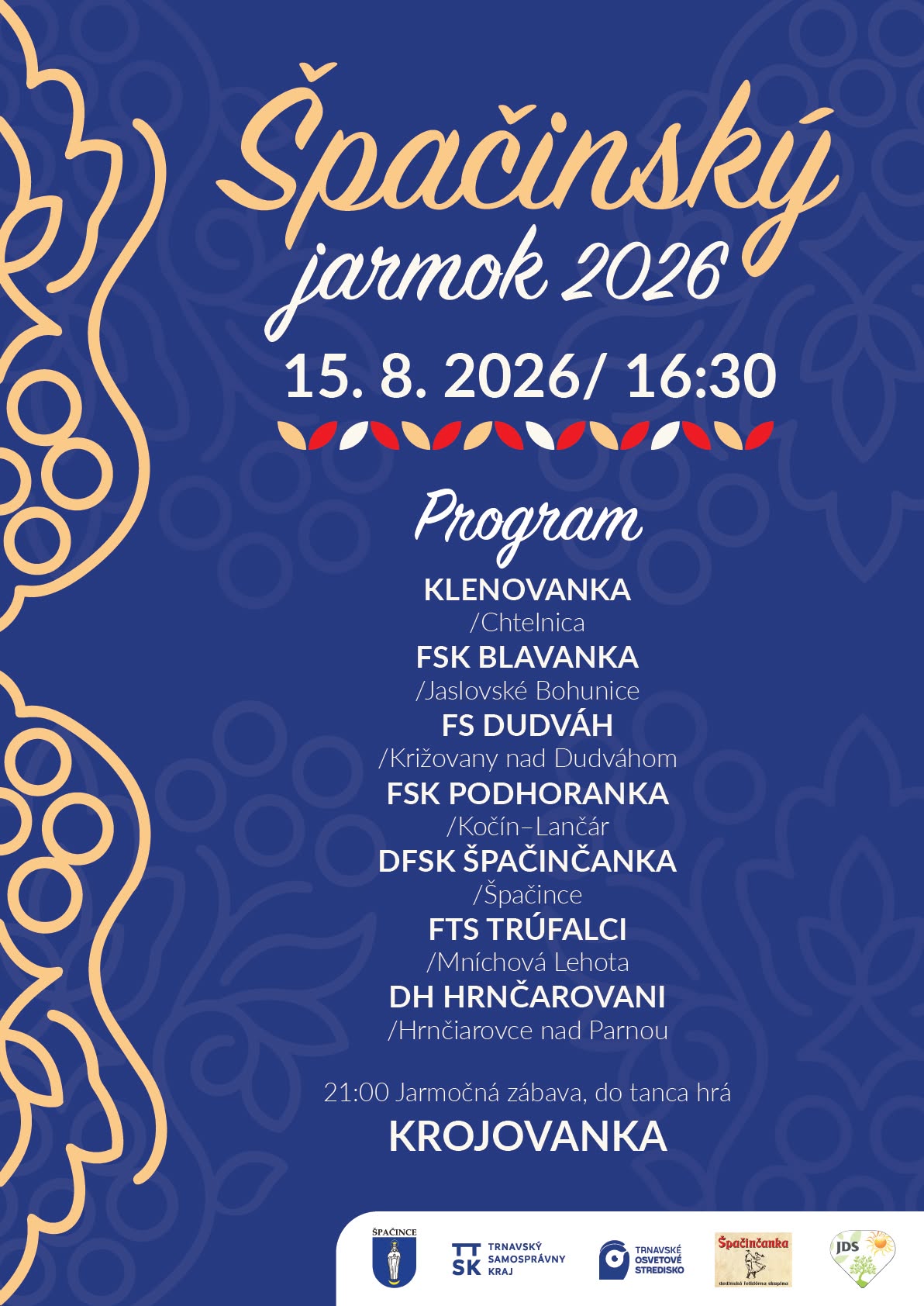�pa�insk� jarmok 2026 �pa�ince