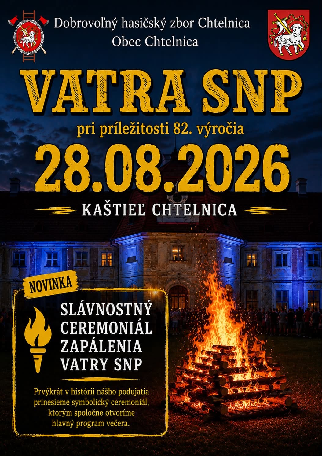 Vatra SNP 2026 Chtelnica - 82. v�ro�ie