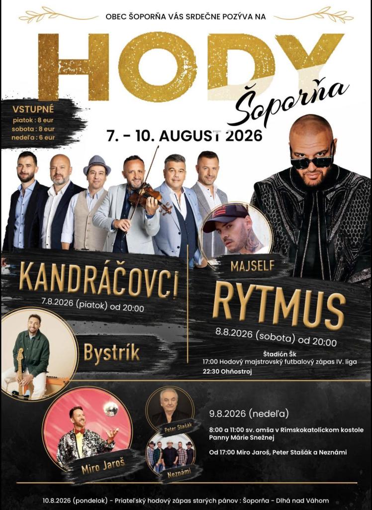 Hody 2026 �opor�a