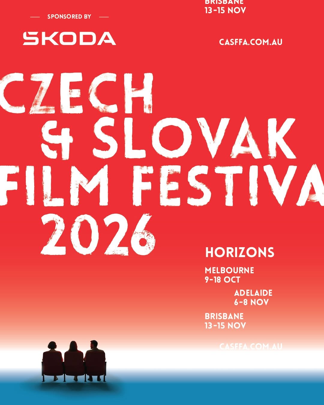 14th The Czech & Slovak Film Festival of Australia / Česko-slovenský filmový festival v Austrálii 2026 Melbourne - 14. ročník