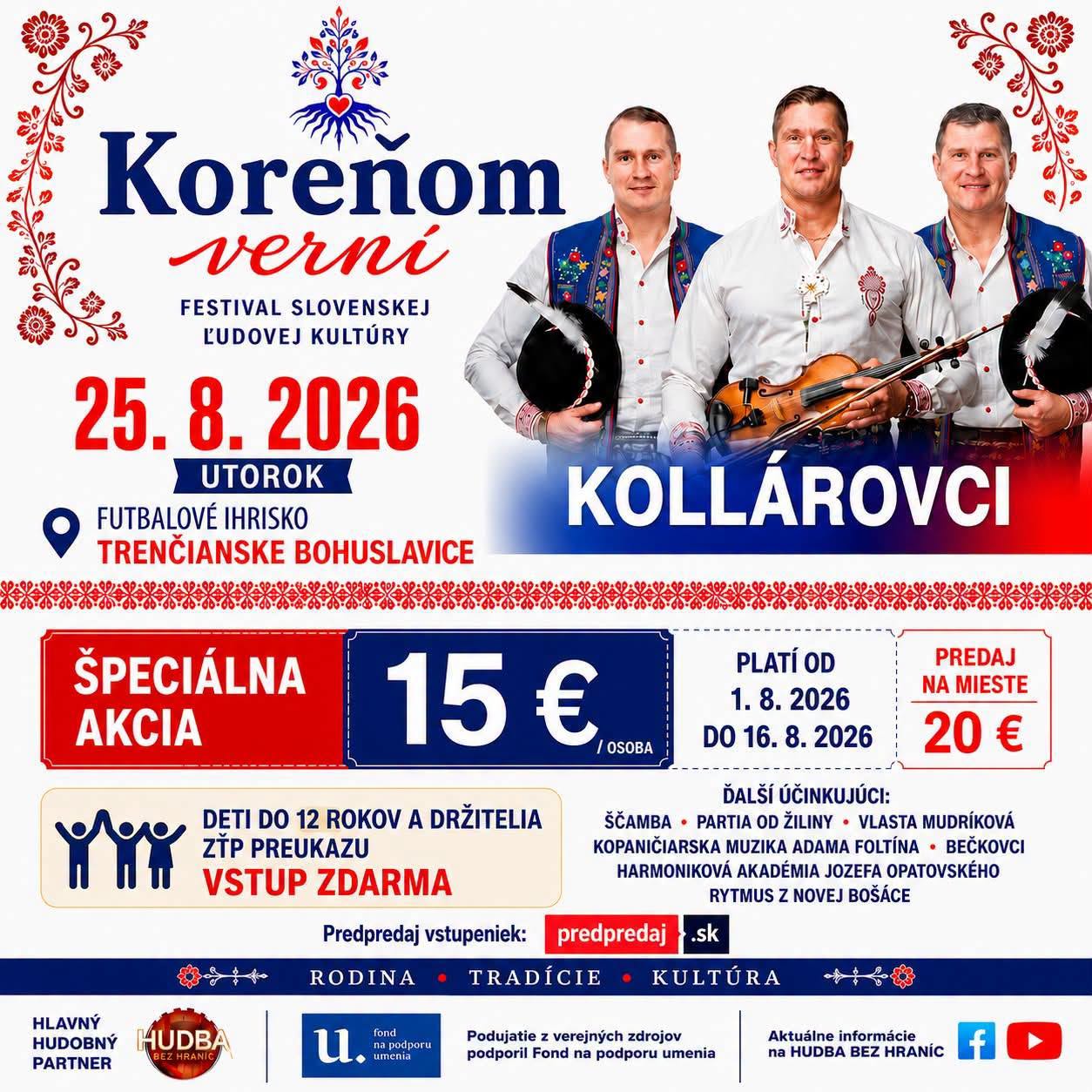 Kore�om vern� 2026 Tren�ianske Bohuslavice
