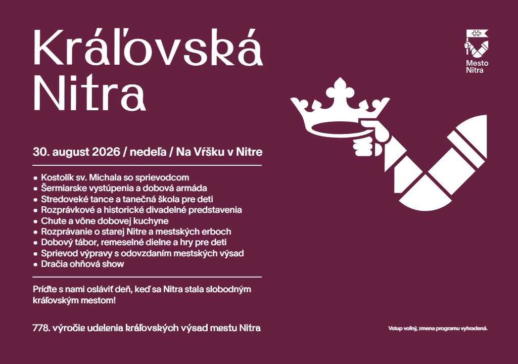 Kráľovská Nitra 2026