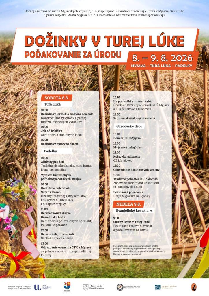 Do�inky v Turej L�ke - Po�akovanie za �rodu 2026