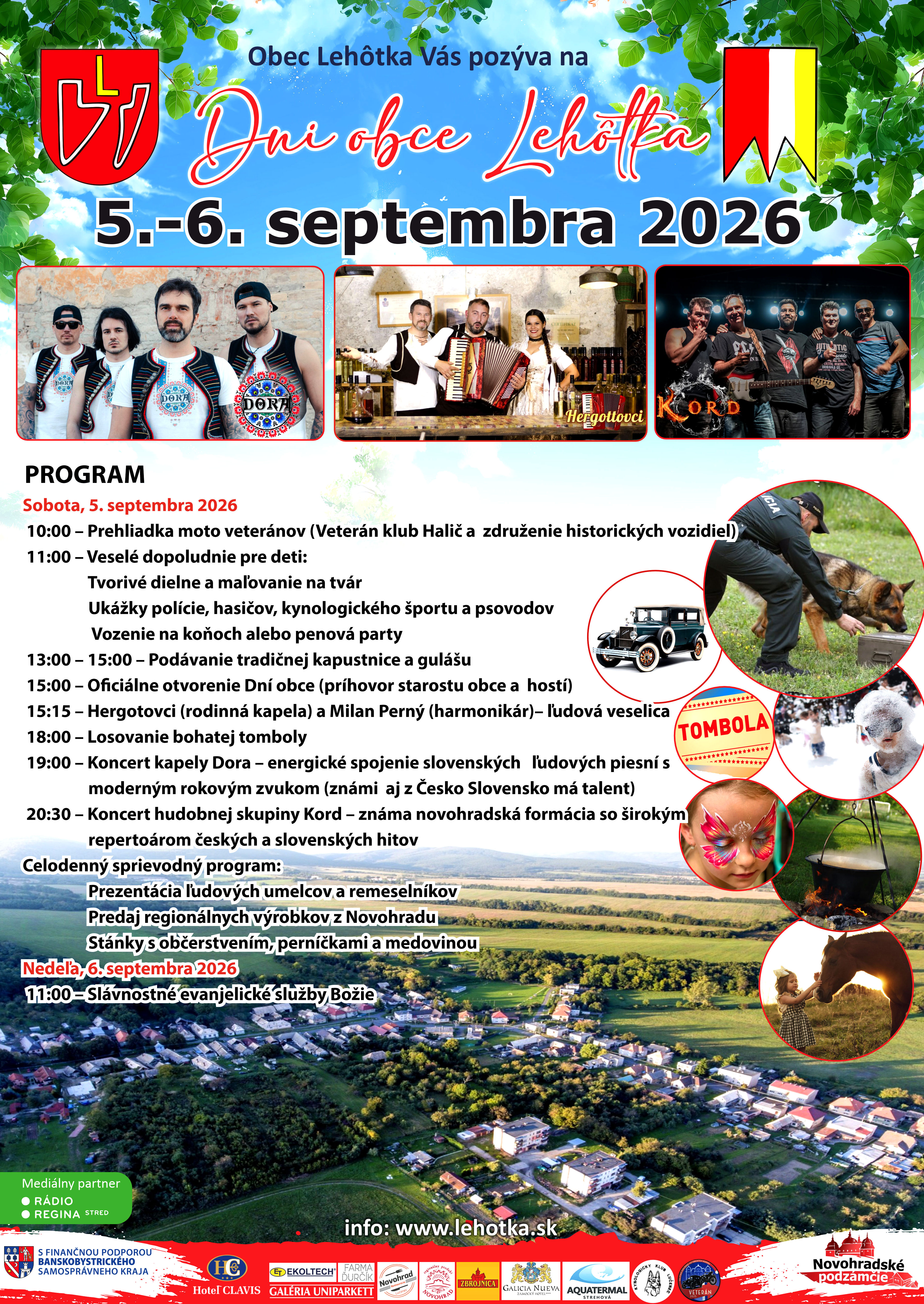 Dni obce Lehôtka 2026