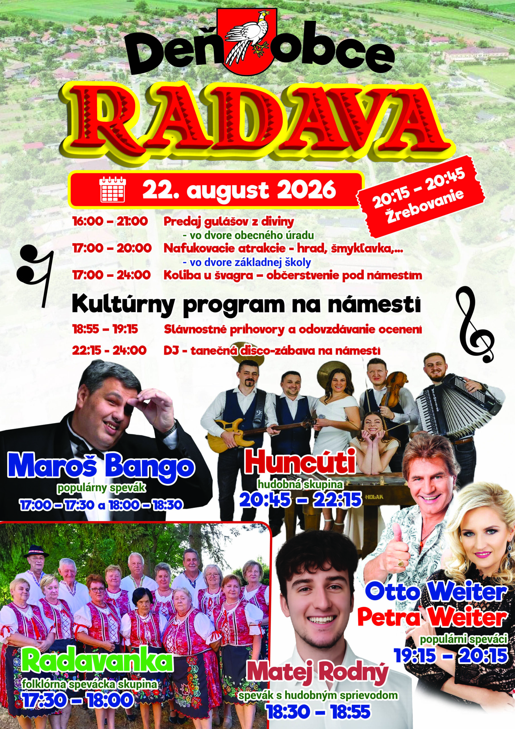 De� obce Radava 2026 - 19. ro�n�k