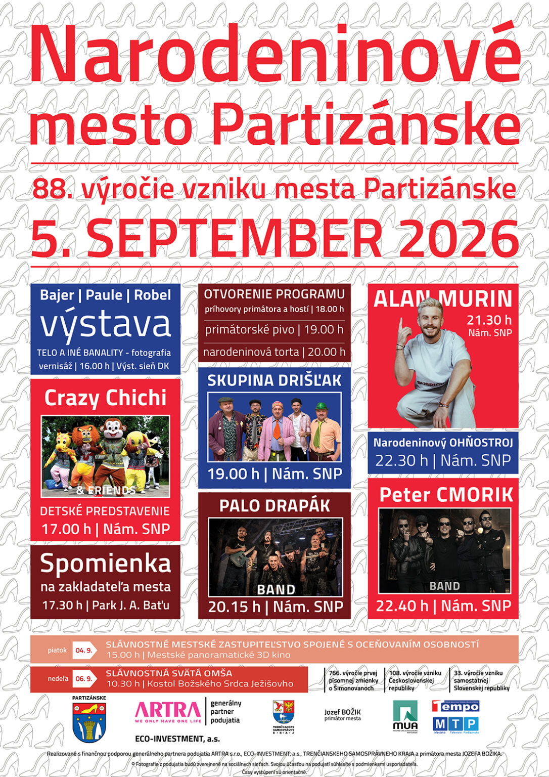 Narodeninové mesto Partizánske 2026