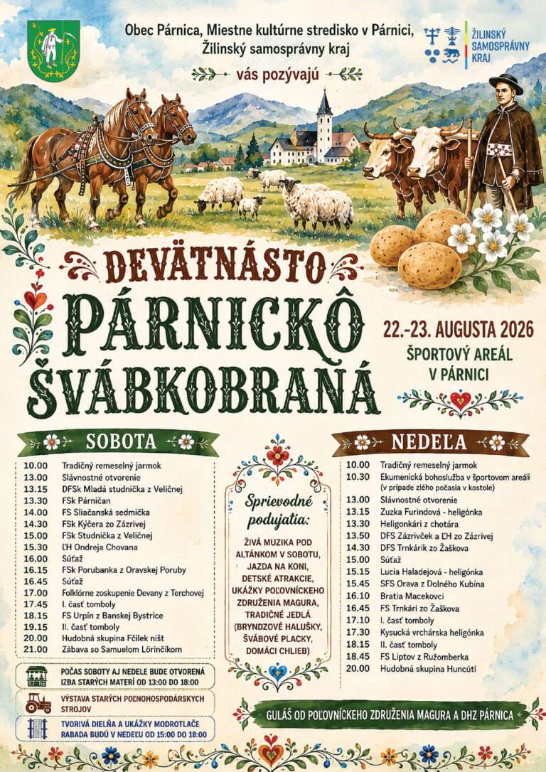 Devätnásto Párnickô švábkobraňá 2026 Párnica