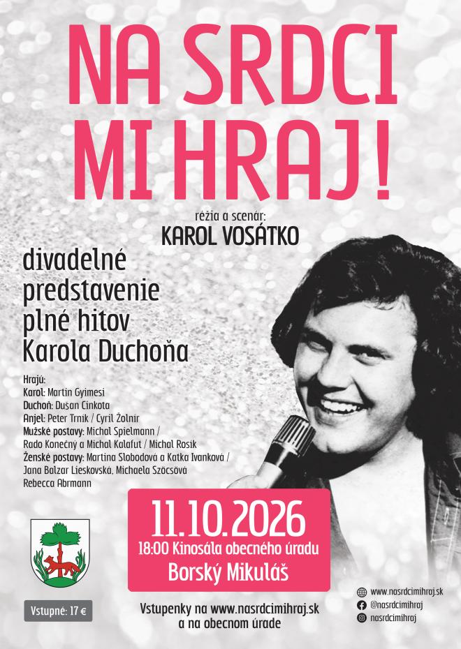 Na srdci mi hraj! 2026 Borský Mikuláš