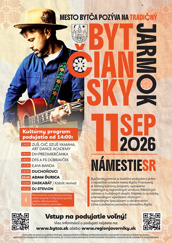 Byt�iansky jarmok 2026 Byt�a