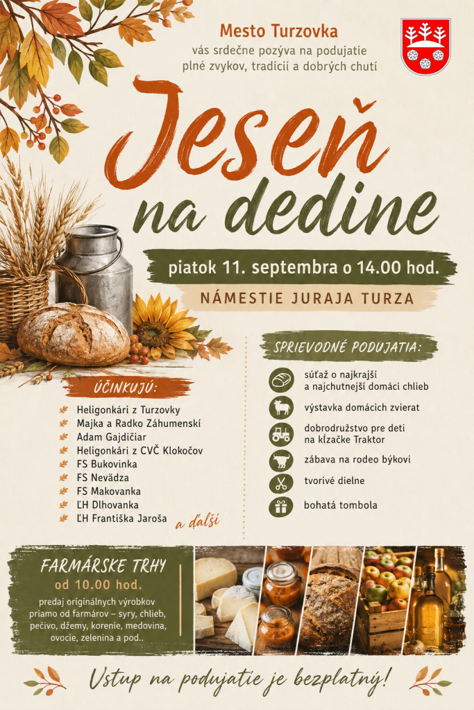 Jese� na dedine a Farm�rske trhy 2026 Turzovka