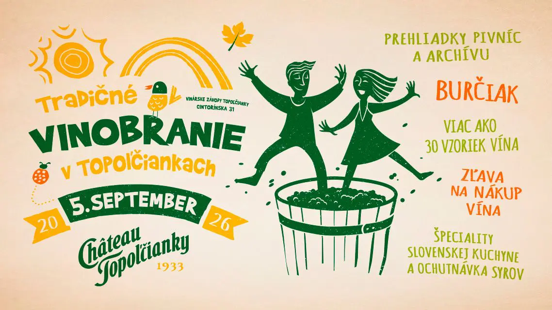Vinobranie 2026 Topoľčianky
