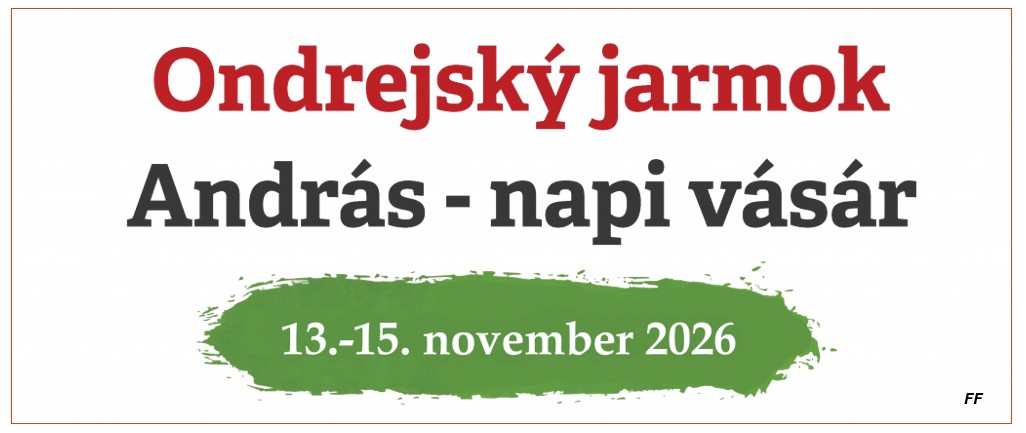 Ondrejský jarmok 2026 Komárno