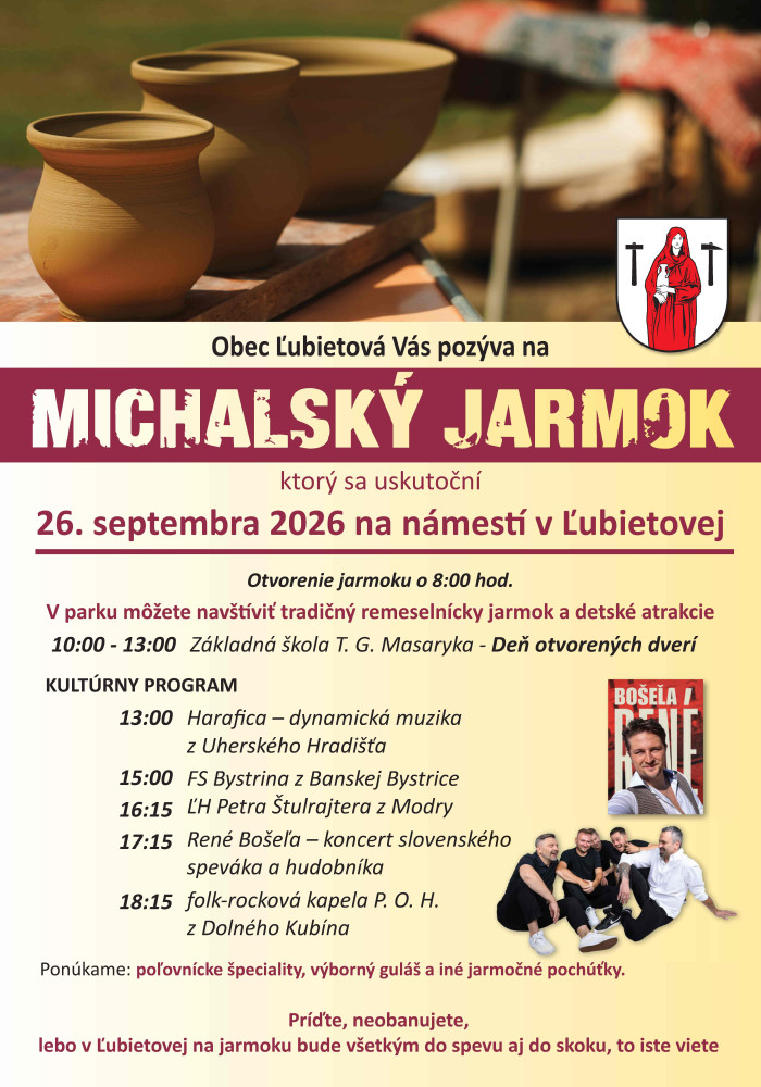 Michalsk� jarmok 2026 �ubietov�