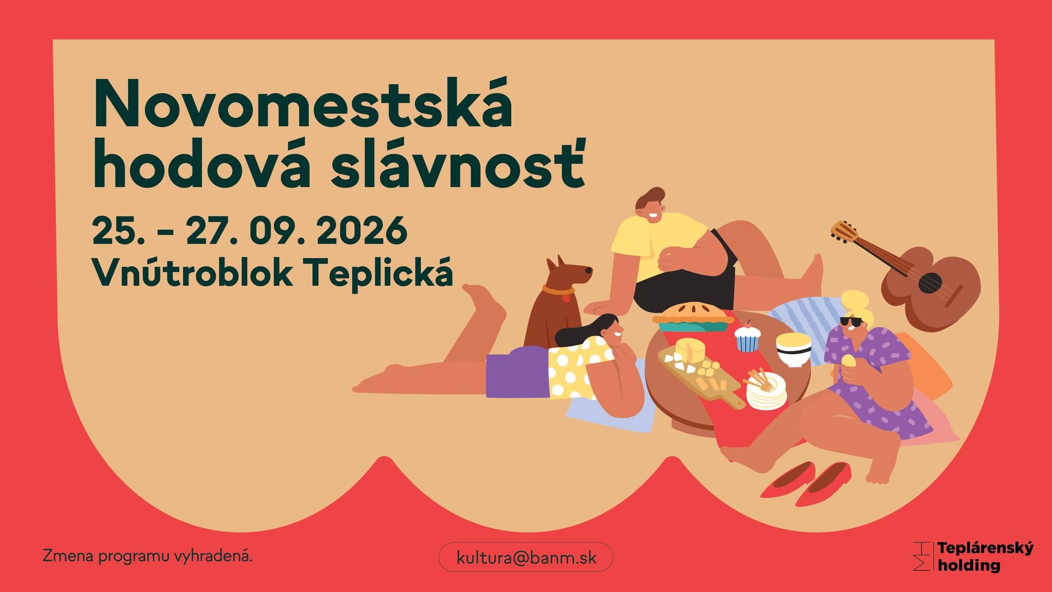 Novomestská hodová slávnosť 2026 Bratislava