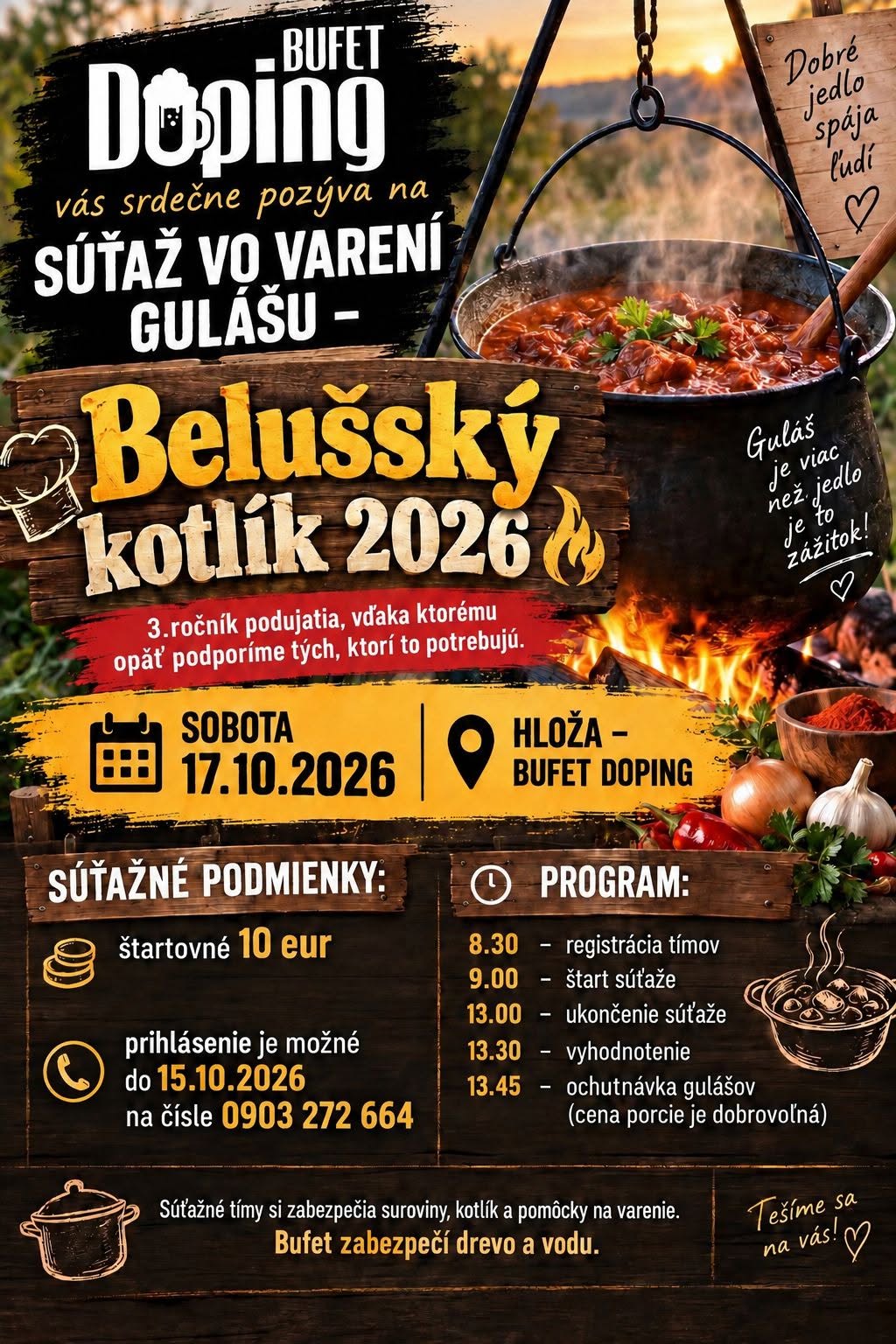 Belušský kotlík 2026 Beluša - 3. ročník