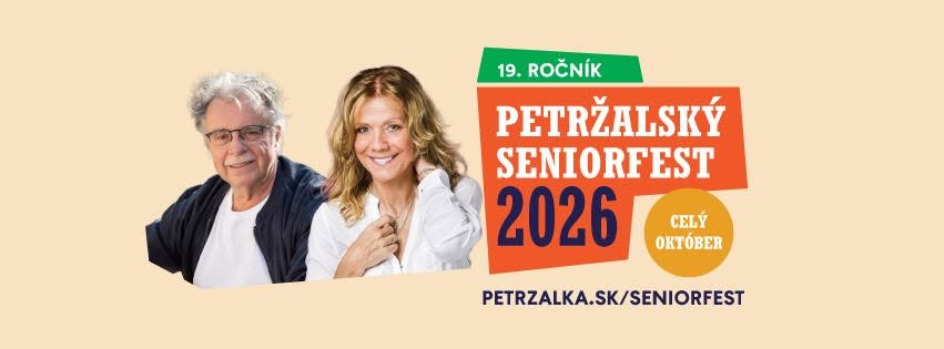 Petr�alsk� Seniorfest 2026 Petr�alka - 19. ro�n�k