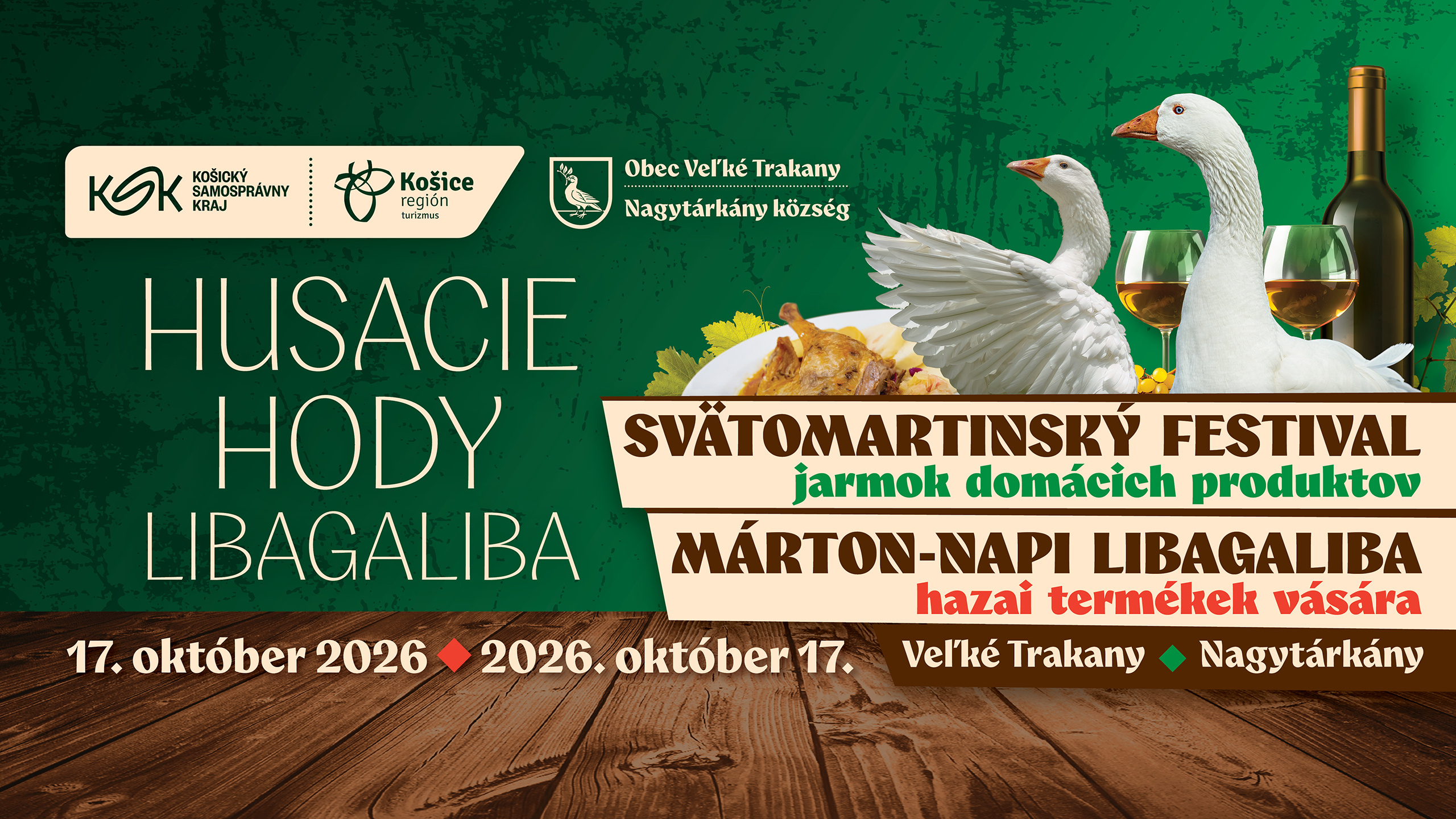 Husacie hody / Libagaliba 2026 Veľké Trakany