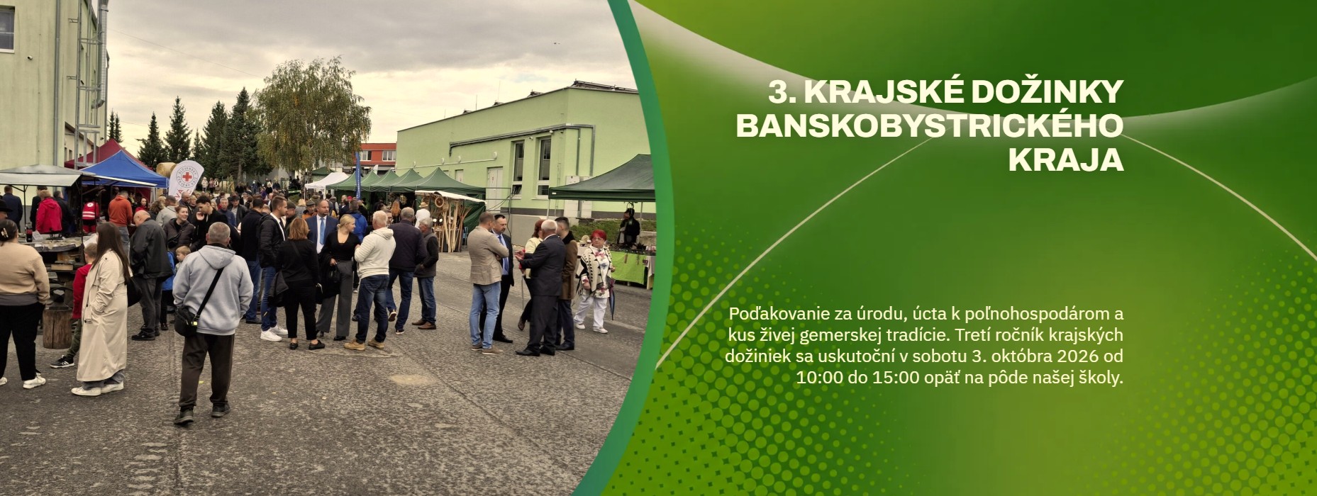 3. Krajské dožinky Banskobystrického kraja 2026 Rimavská Sobota