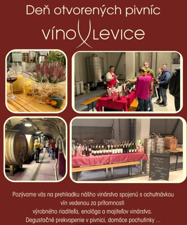 De� otvoren�ch pivn�c vin�rstva V�no Levice 2026