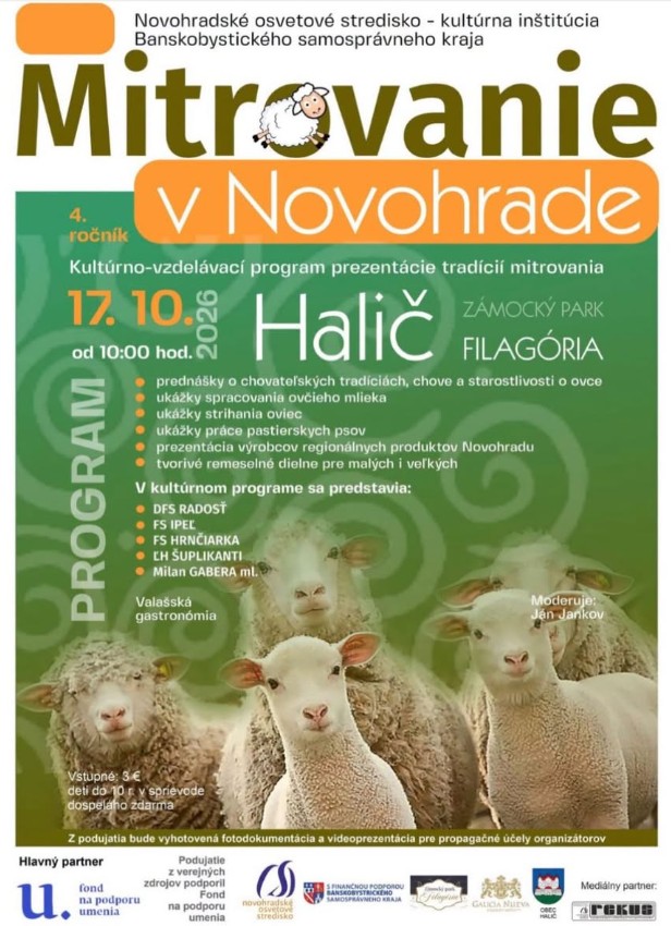 Mitrovanie v Novohrade 2026 Hali� - 4. ro�n�k