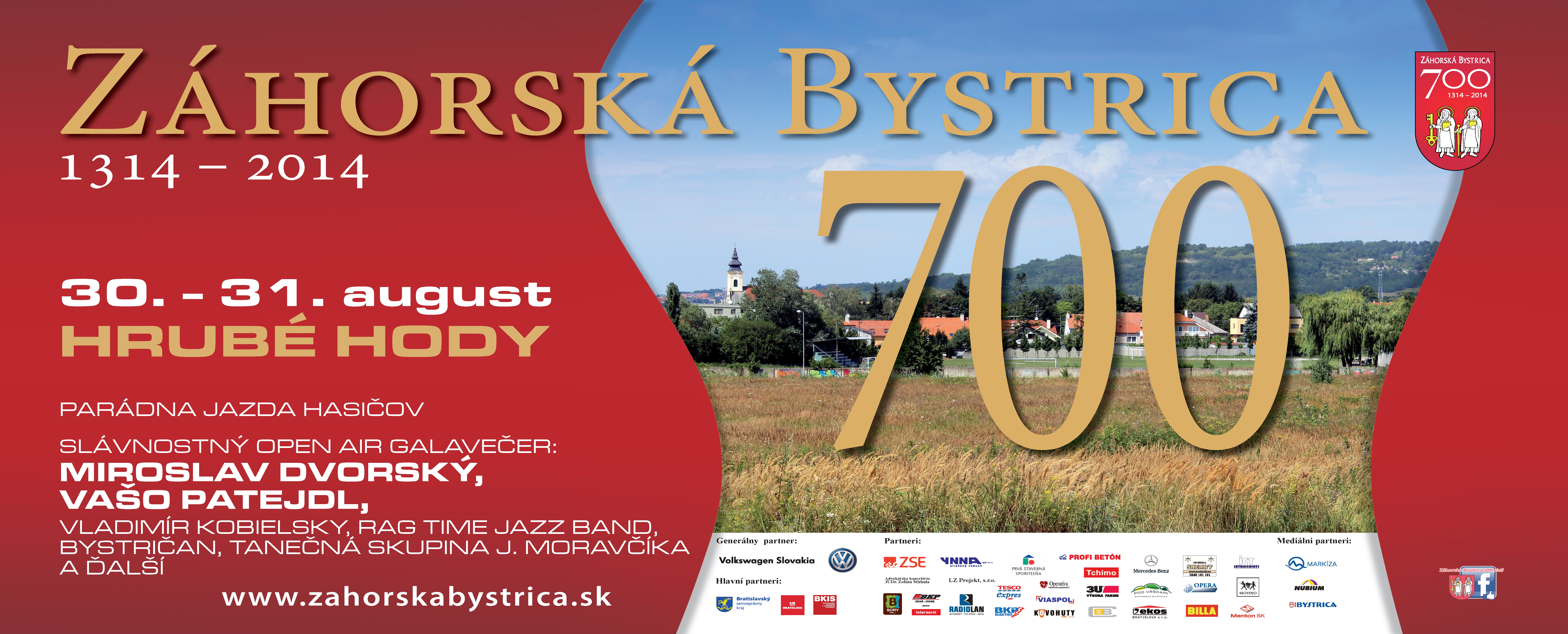 Hrubé hody 2014 - oslavy 700. výročia Záhorskej Bystrice