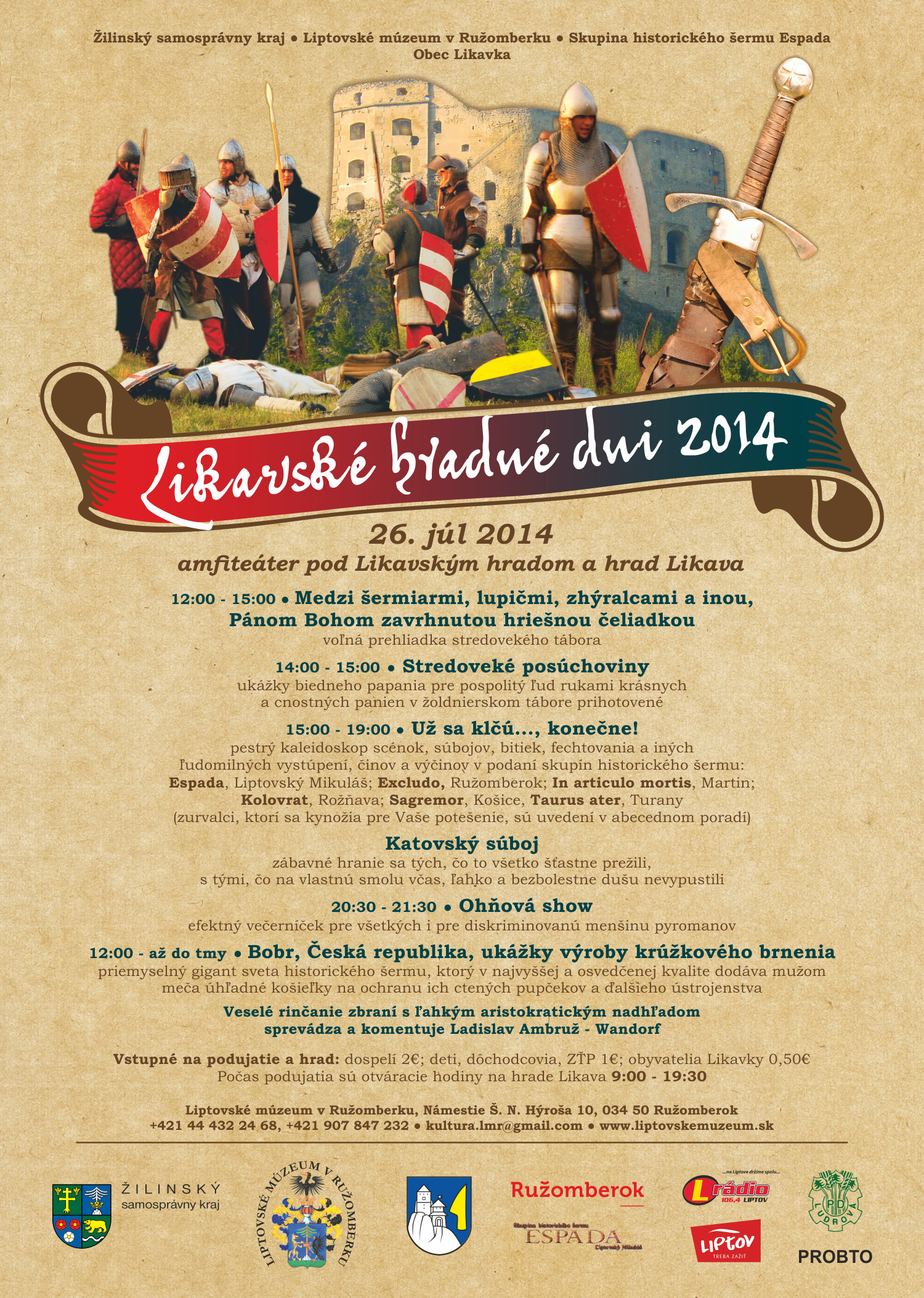 Likavsk hradn dni 2014