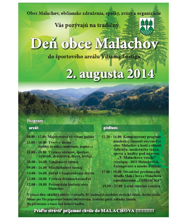 Deň obce Malachov 2014