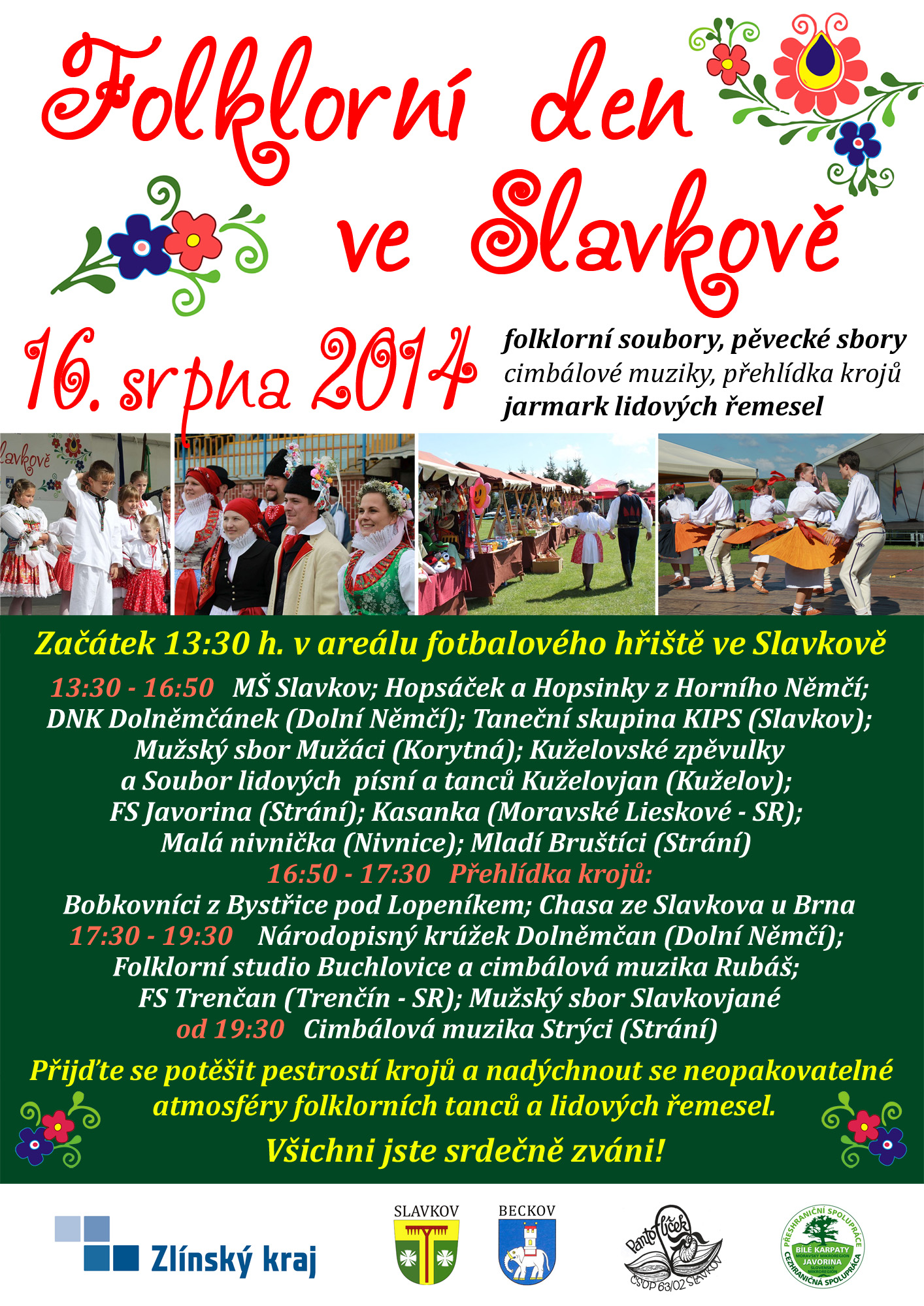 Folklorní den ve Slavkově 2014 - 4. ročník