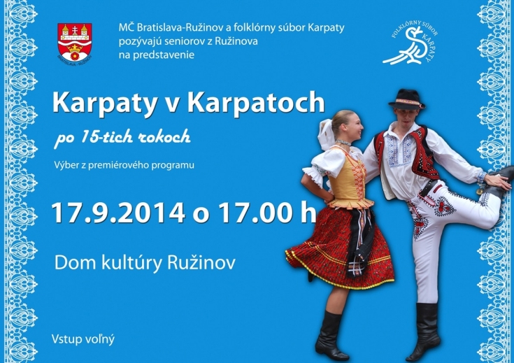 Karpaty v Karpatoch  Bratislava - Ruinov 2014