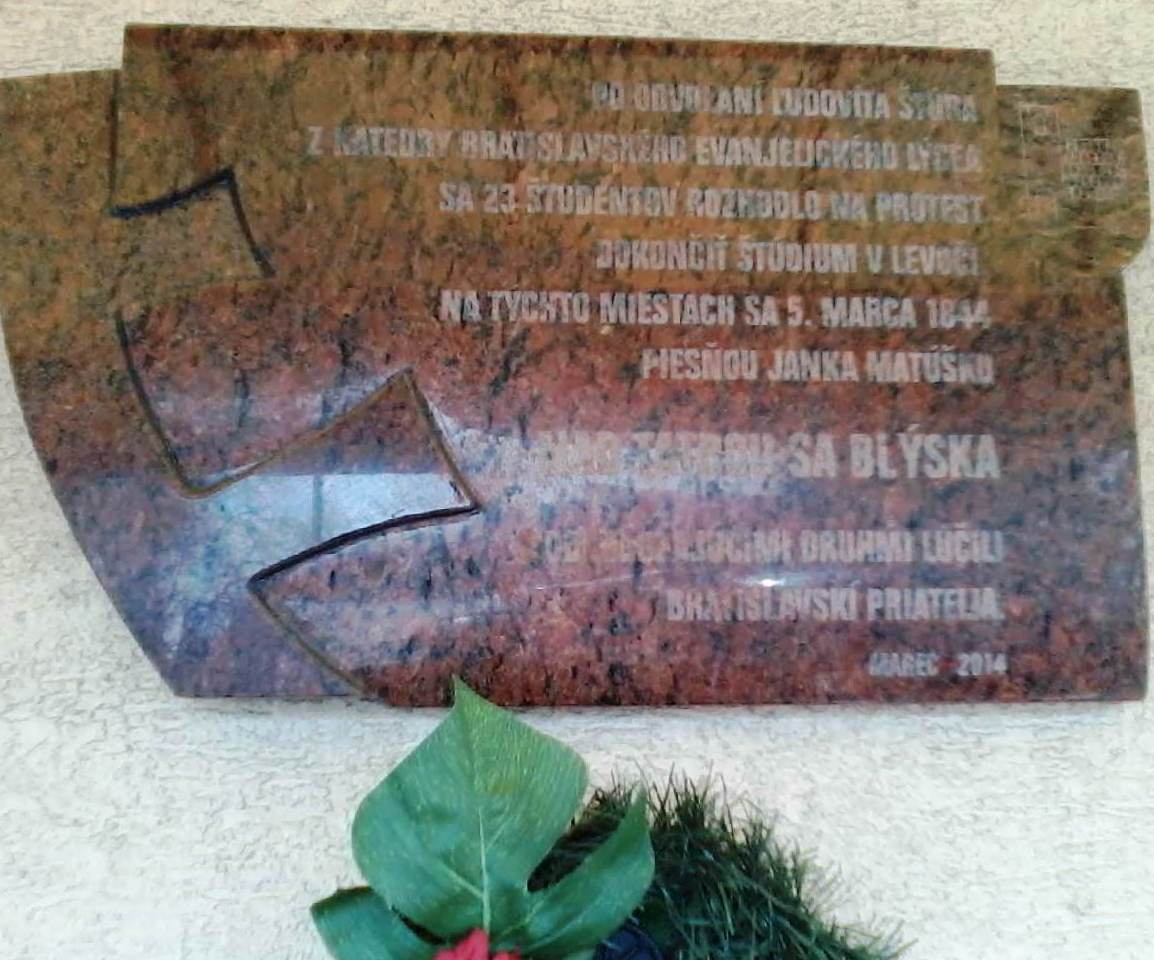 V Ivanke si uctili vznik štátnej hymny  2014 - 170. výročie