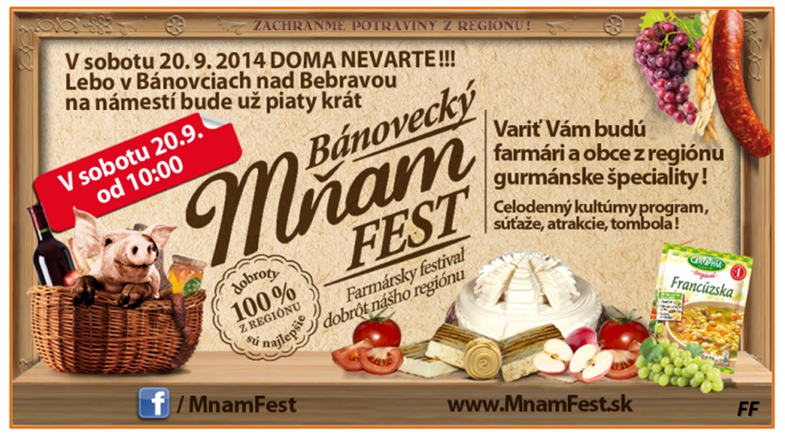 MňamFest Bánovce nad Bebravou 2014 - 5. ročník