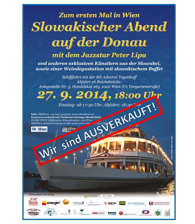 Slowakischer Abend auf der Donau 2014