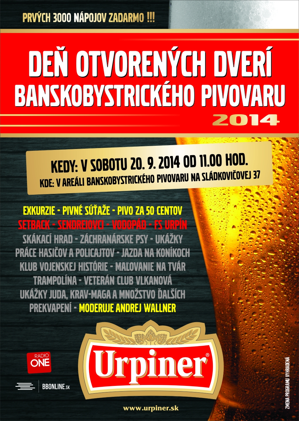 URPINER deň otvorených dverí  Banská Bystrica  2014  - 9. ročník