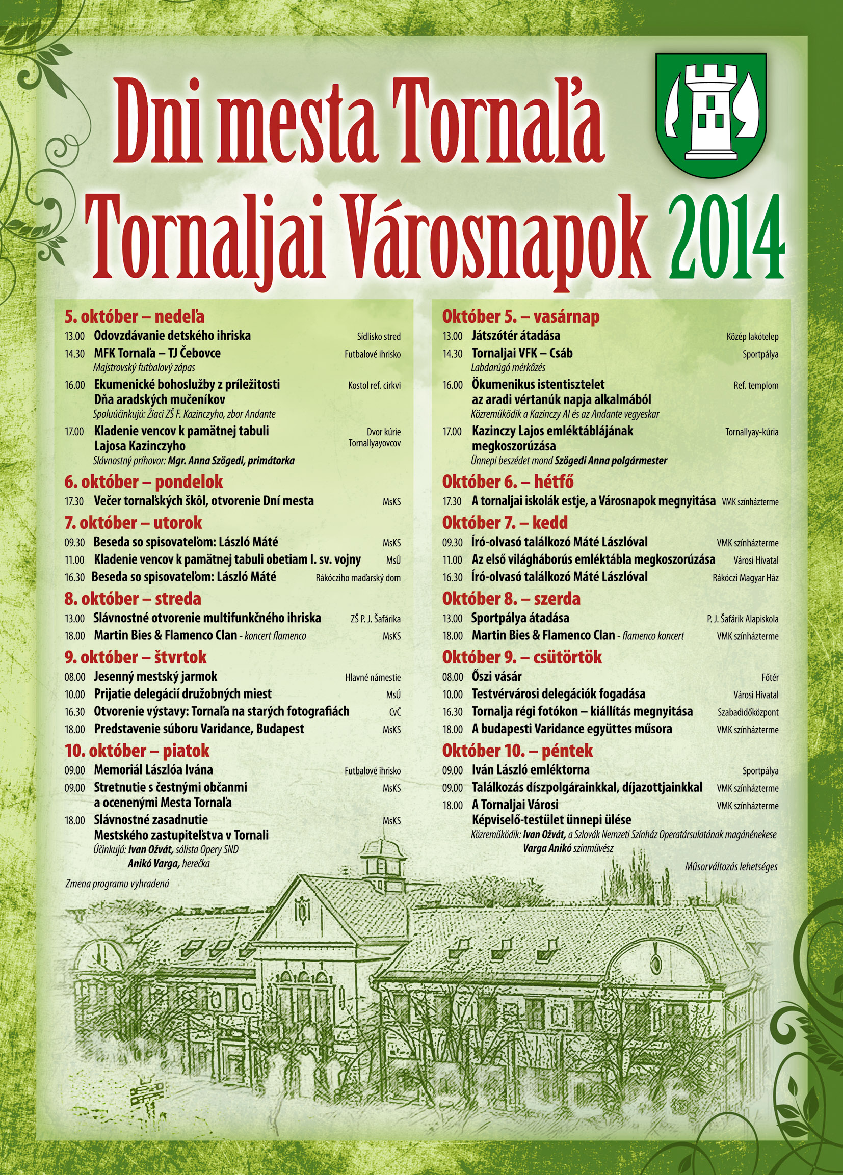 Tradičný jarmok na Dni mesta Tornaľa 2014