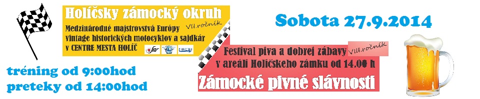 Zámocké pivné slávnosti Holíč 2014 - VIII. ročník