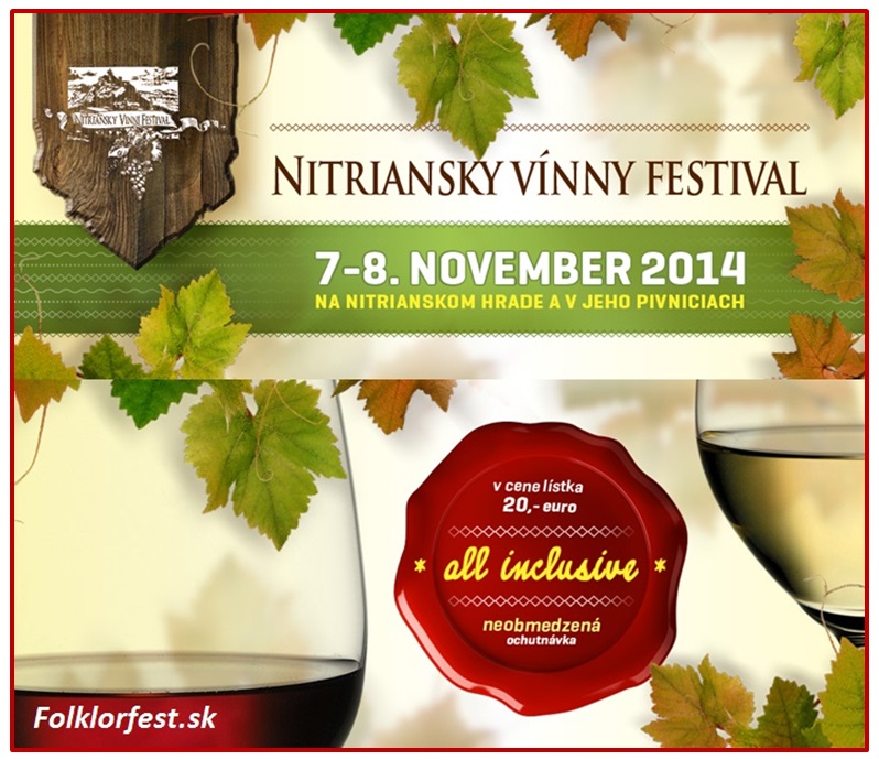 Nitriansky vnny festival  NOVEMBER 2014 Nitra
