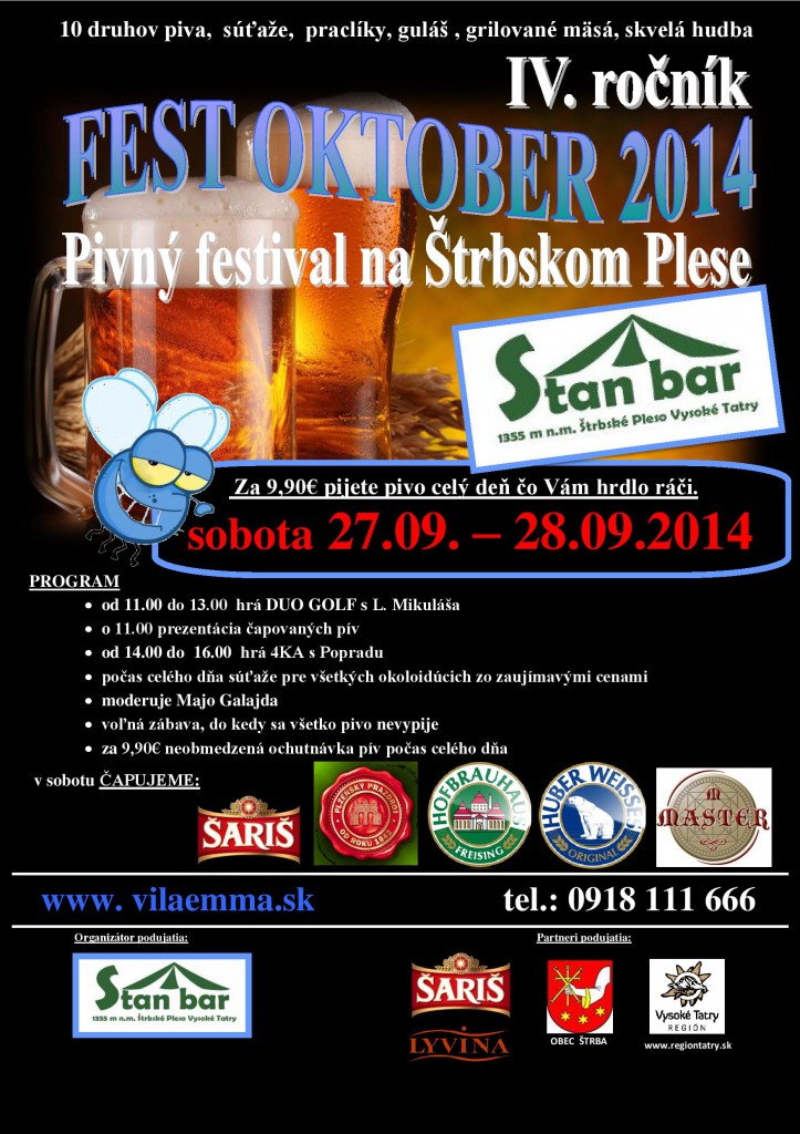 Fest Oktober 2014 trbsk Pleso - 4. ronk