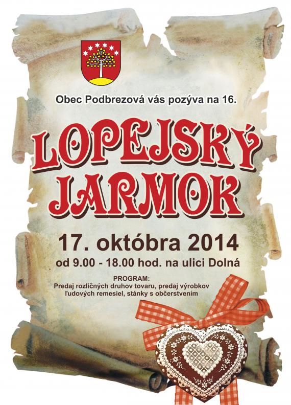 Lopejsk jarmok Podbrezov 2014 - 16. ronk