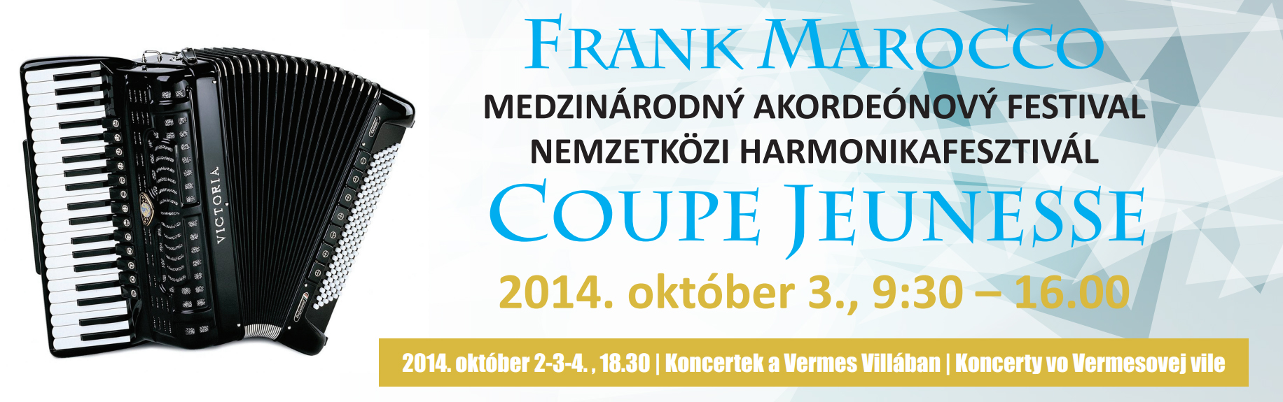 Medzinrodn akordenov festival Dunajsk Streda 2014