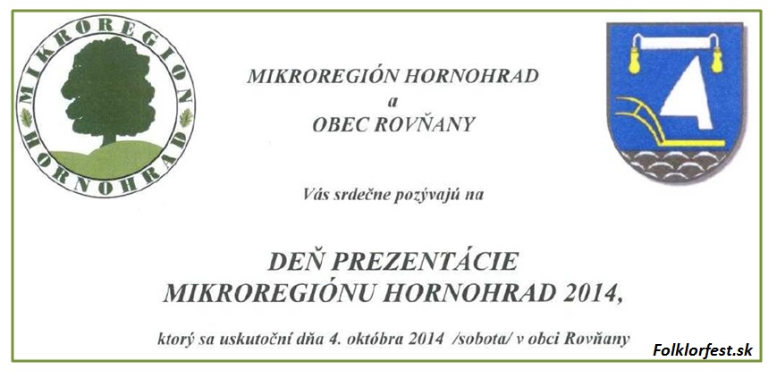 Hornohradská klobása a prezentácia Mikroregiónu Hornohrad 2014 - 8. ročník