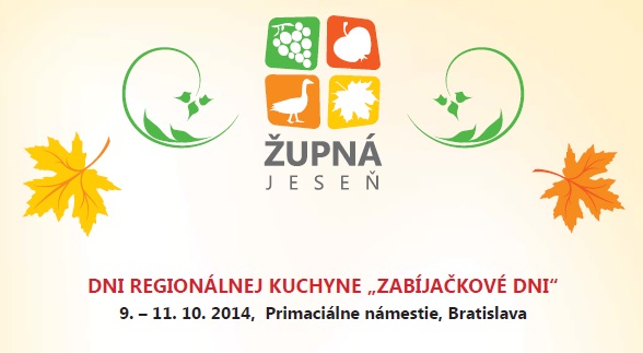Dni regionálnej kuchyne „Zabíjačkové dni“  Bratislava 2014