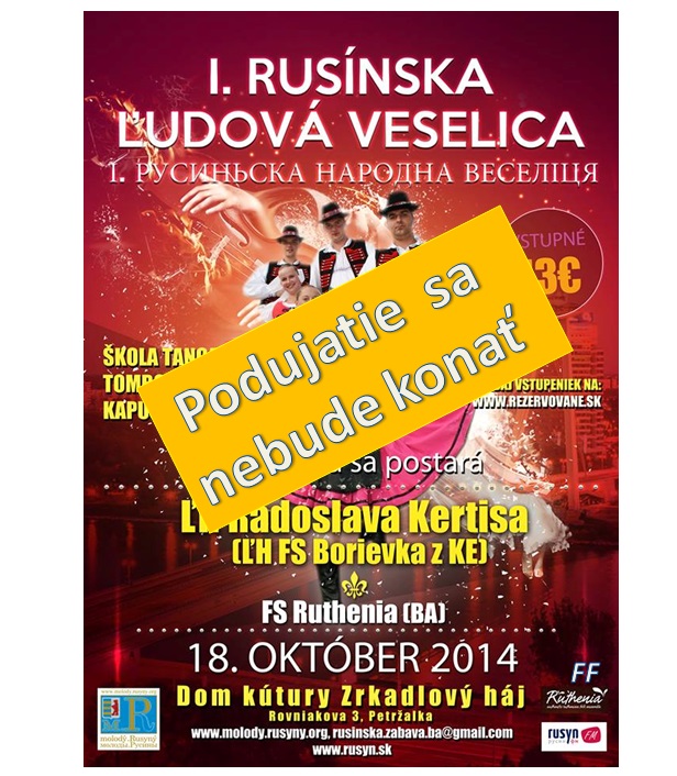 1. rusínska ľudová veselica 2014 Bratislava