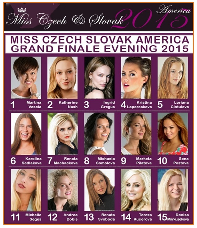Miss Czech Slovak America 2015 - New York City